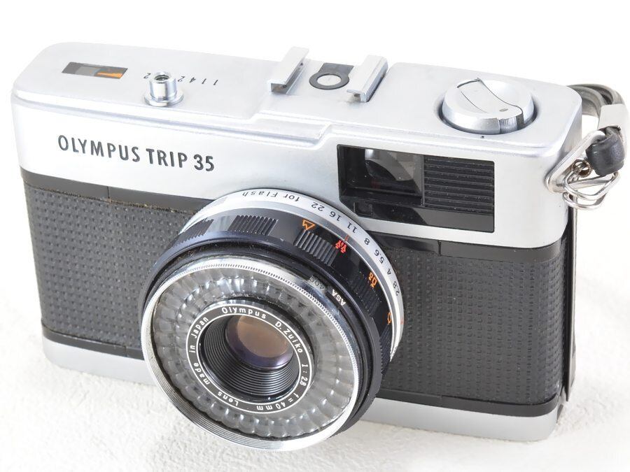 安いセール】 OLYMPUS - ☆完動品☆ Olympus TRIP35 /D.ZUIKO f:2.8