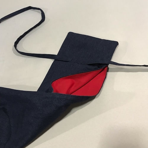 【デニム生地竹刀袋】　自家縫製　オーダー生産製品