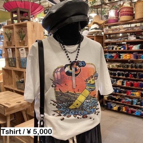 TOPANGA Lady's　USフェスTシャツ　ホワイト