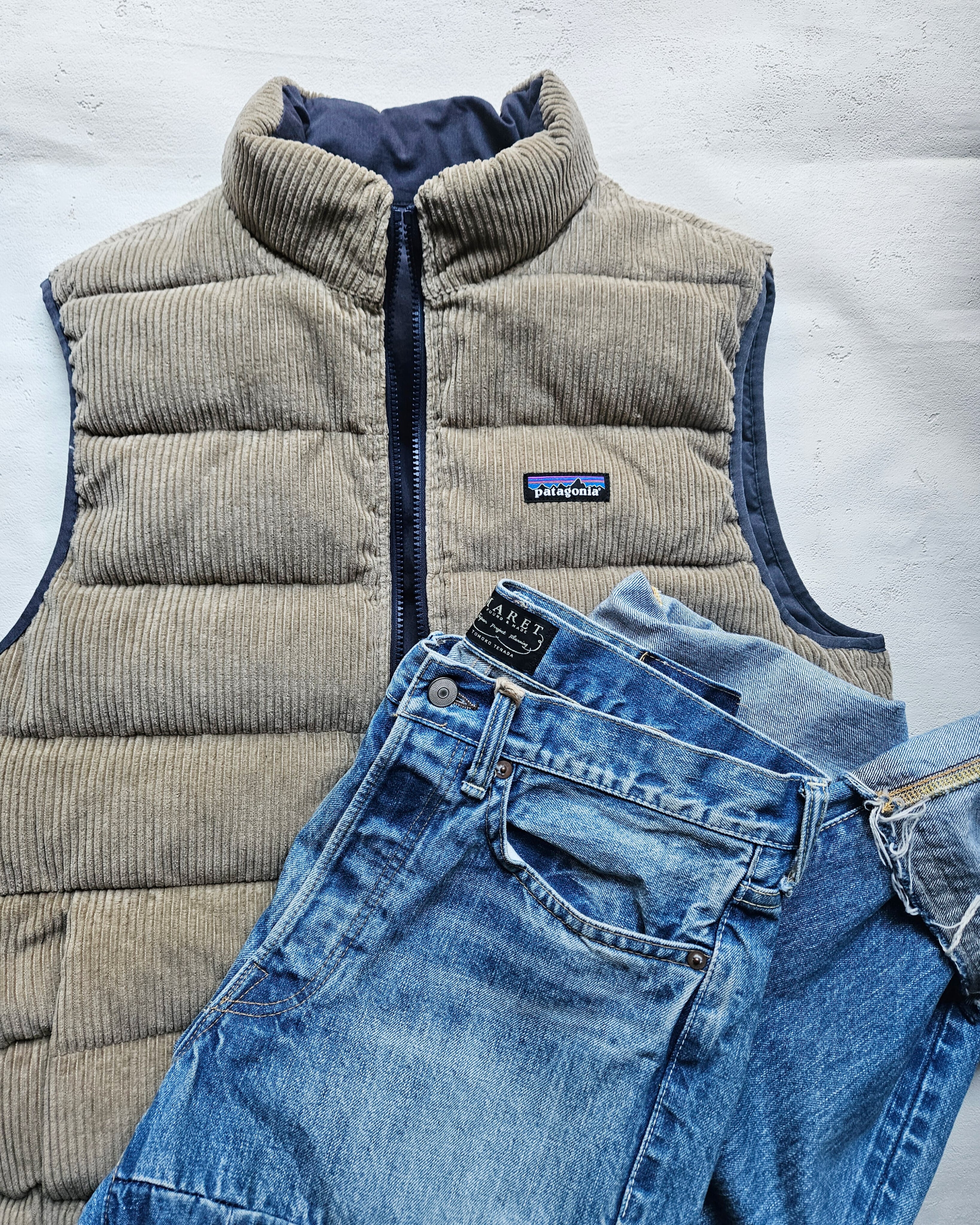 patagonia 】リバーシブル・コットン・ダウン・ベスト / SMDB / 26840