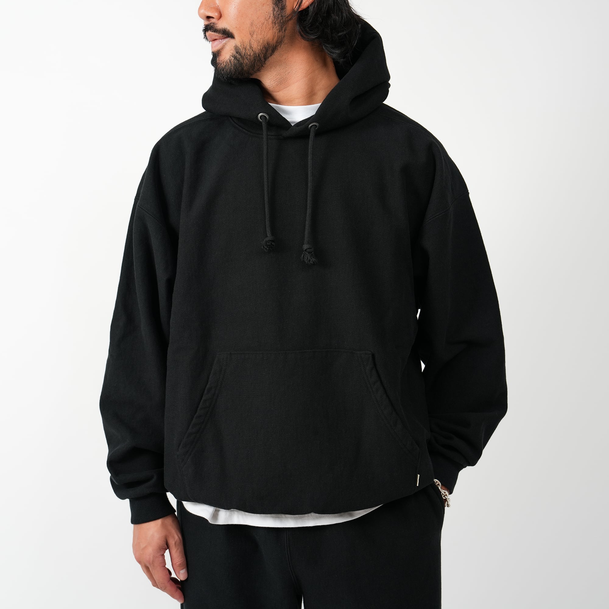 Heavy Weight Wide Pullover Hoodie | OVY