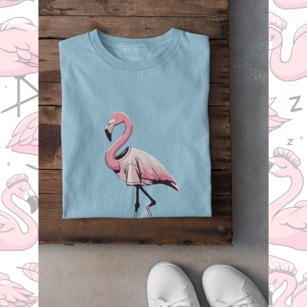 T-shirt -フラミンTシャツA 4113