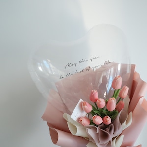 Heart balloon bouquet-Tulips-【全2色】