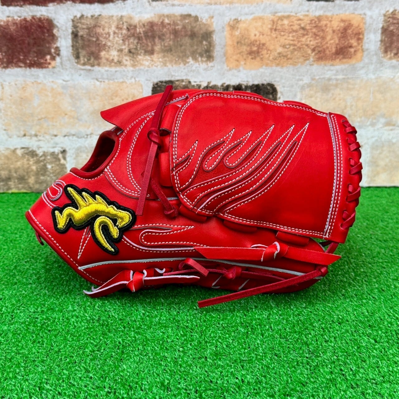 限定】glove studio RYU 硬式グローブ 103型 投手用 Pオレンジ 高校