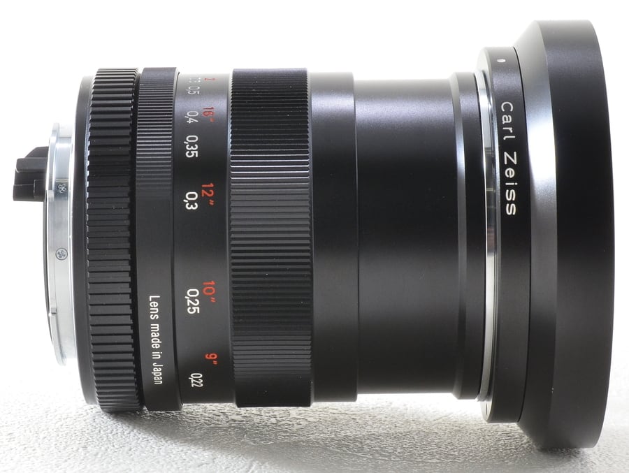 Carl Zeiss Distagon T* 25mm F2.8 ZK 元箱 付属品付 カールツアイス ...