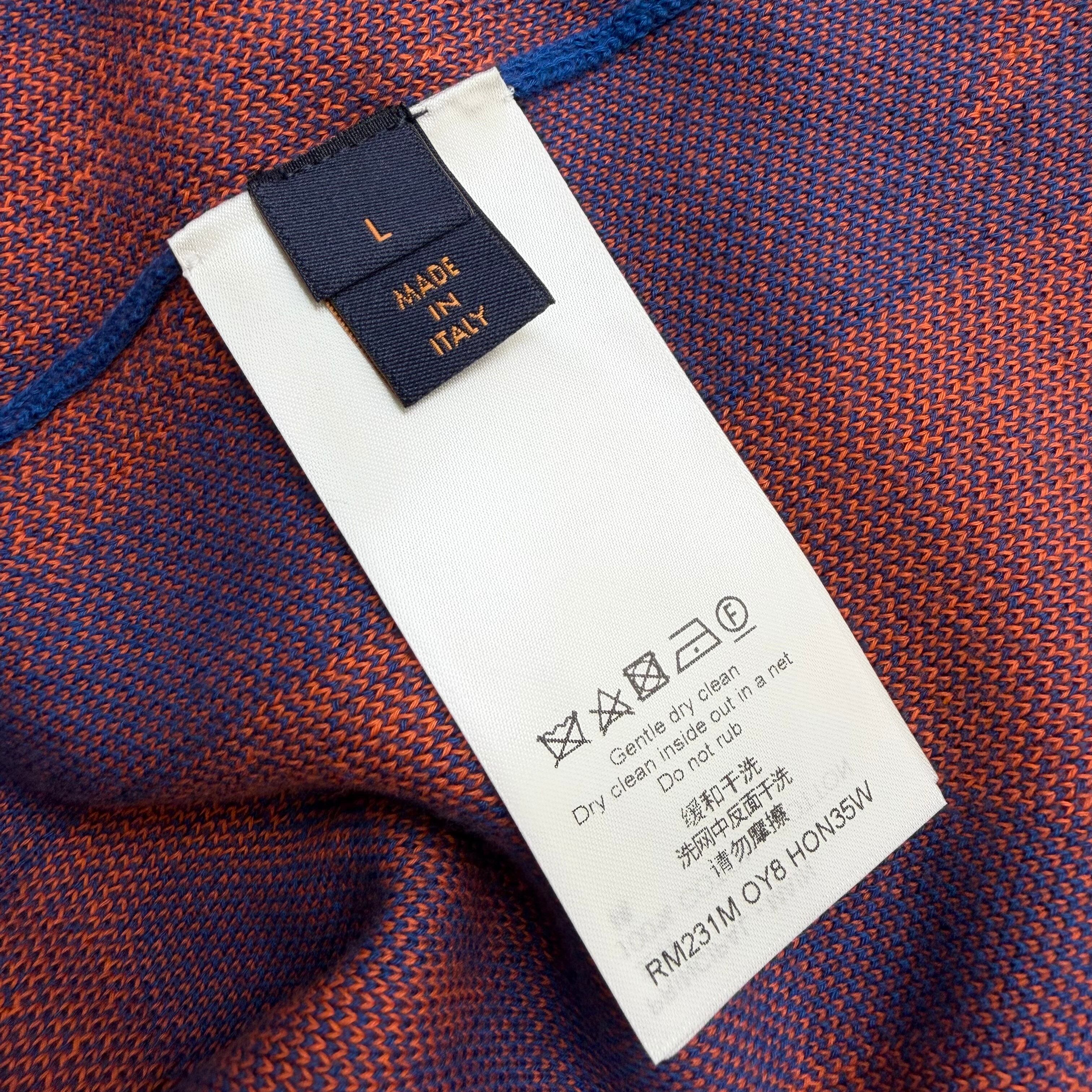 LOUIS VUITTON LV ジャズフライヤー ショートスリーブ ニット Tシャツ