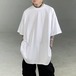 ドロップショルダークルーネックオーバーフォルムTシャツ 2col   A00050