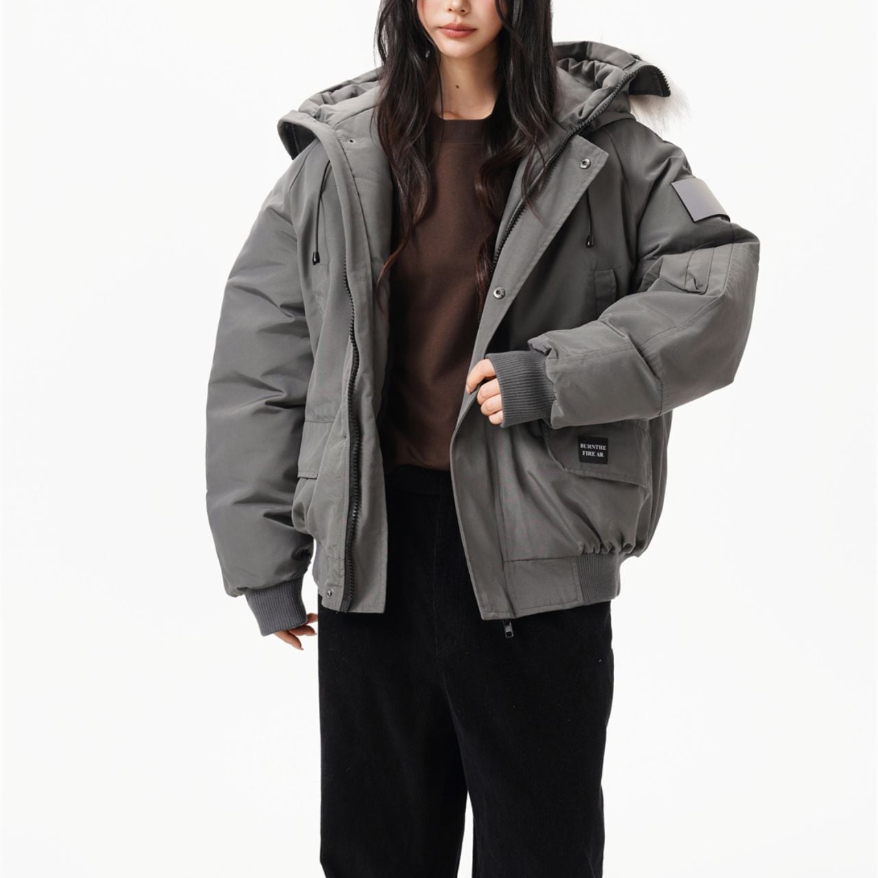 ボリュームネックモードボリュームジャケット R01182