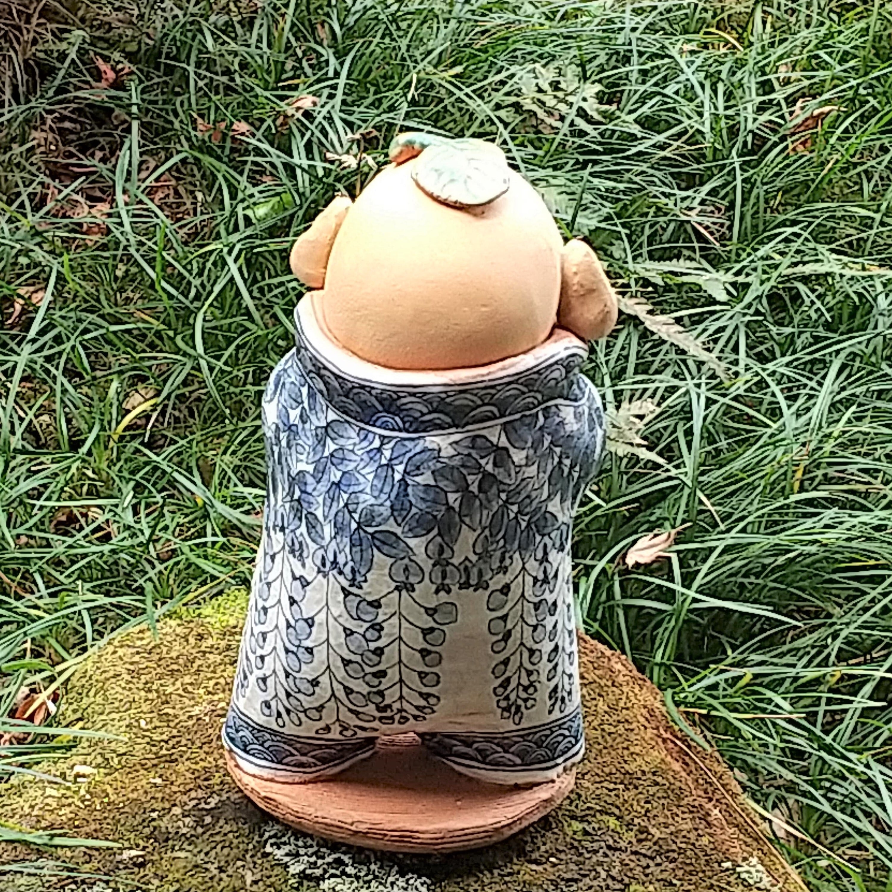 かやごもり窯 童子染付 親子 | 有田焼作家の作品が買えるお店