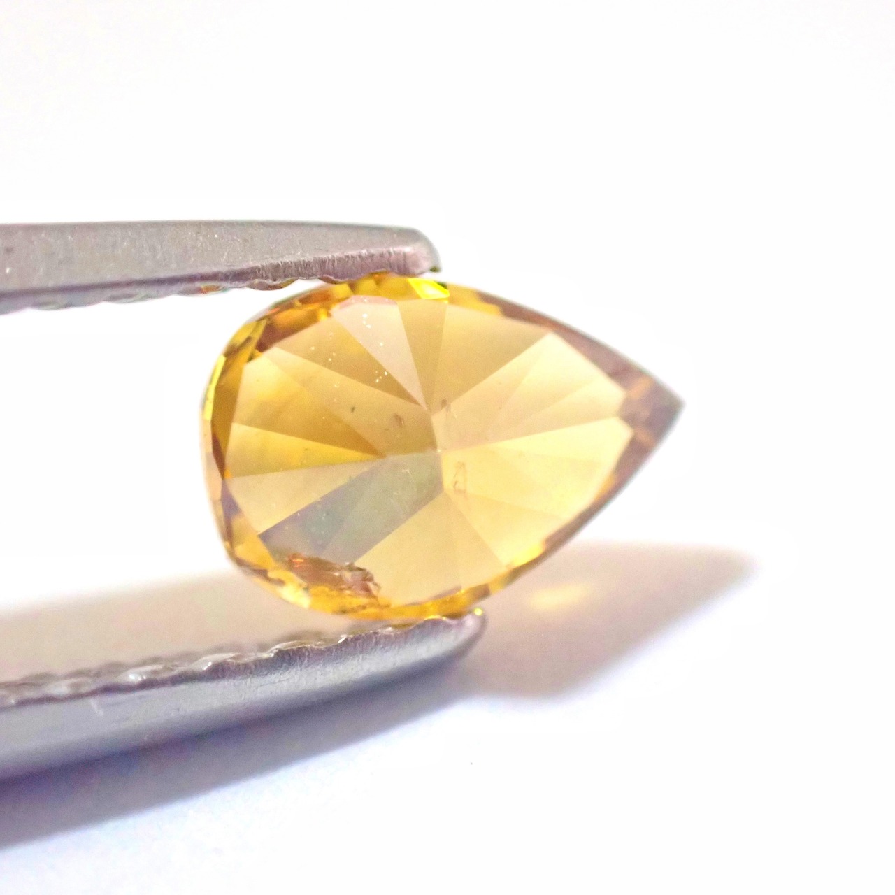 Fancy Intense Brown Orange 0.375ct ファンシー オレンジ 