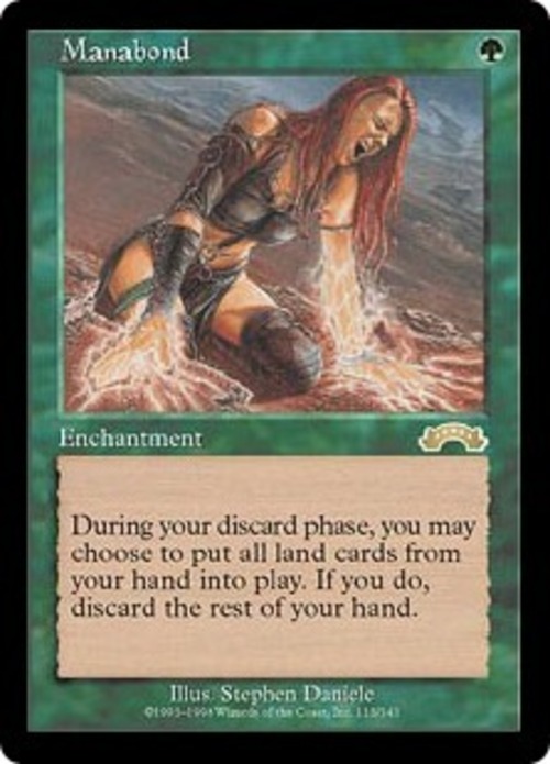 MTG《マナ結合/Manabond(EXO)》日本語 ※プレイ用