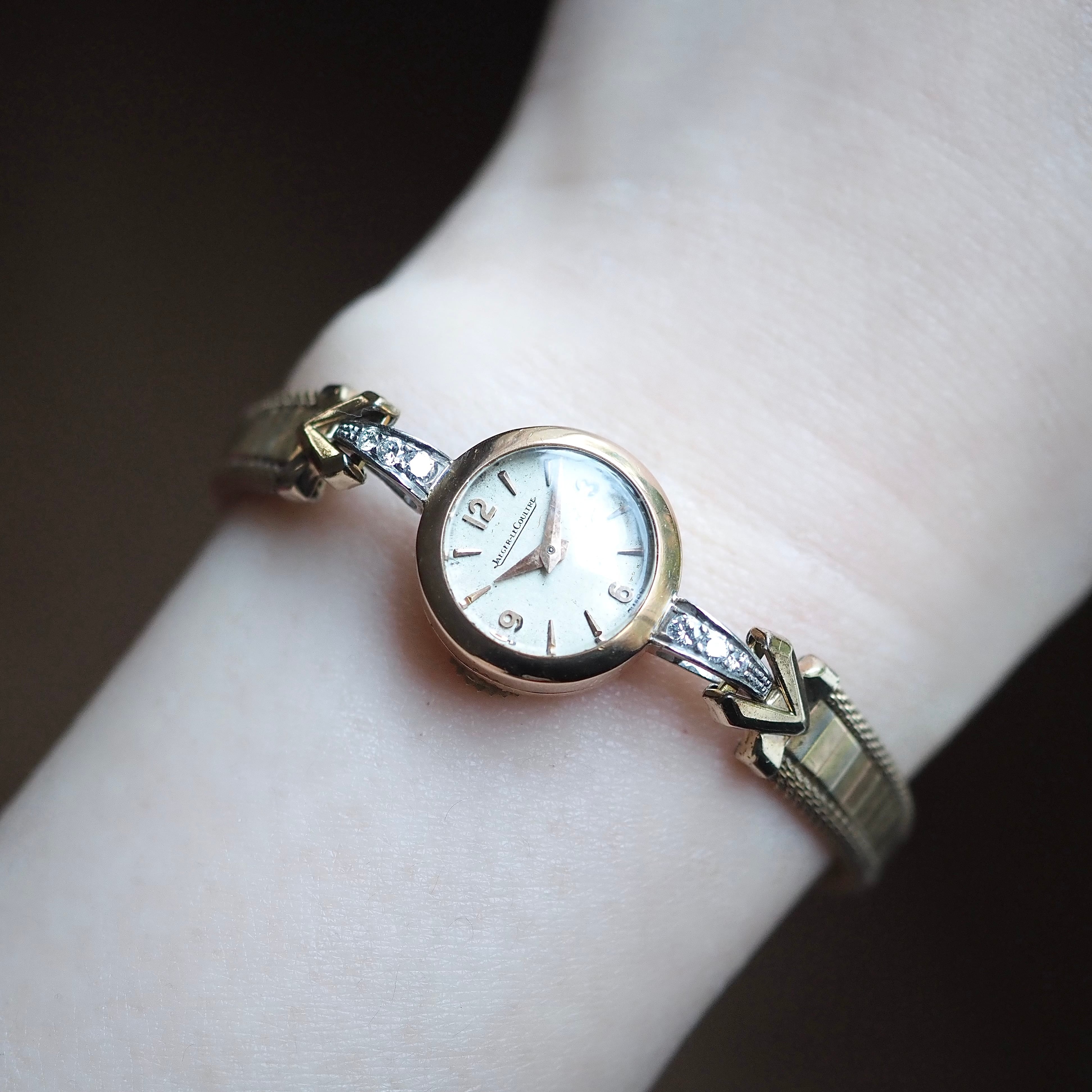 Jaeger-LeCoultre ジャガー・ルクルト K18 金無垢 ダイヤモンド バック