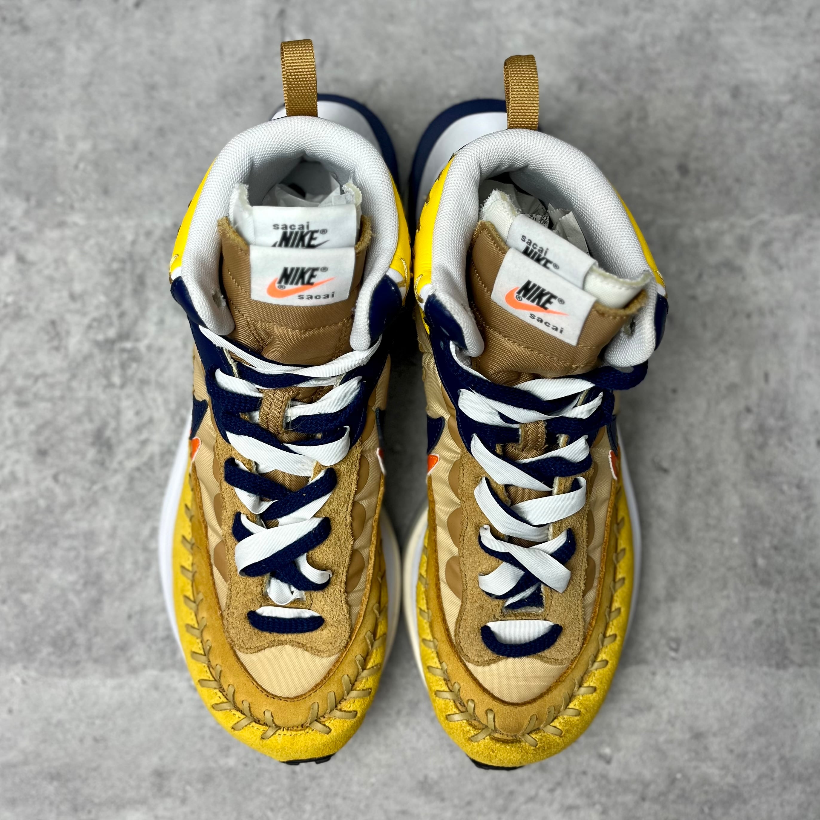 25cm NIKE Sacai ゴルチエ Vaporwaffle マルチカラー