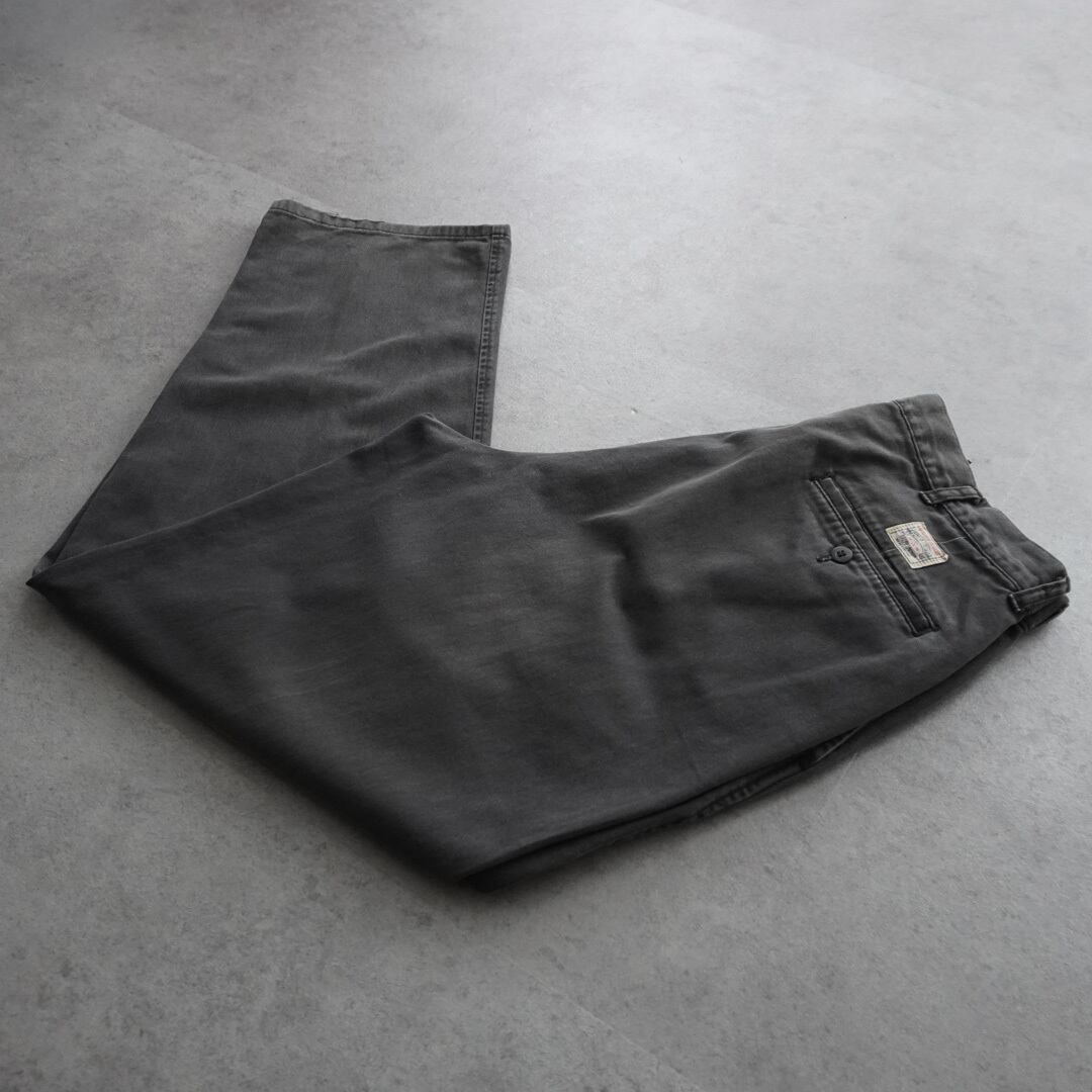 USA製　90s ポロチノ　ブラック　フェード 90s 初期型 USA製 Polo by Ralph Lauren POLO CHINO 