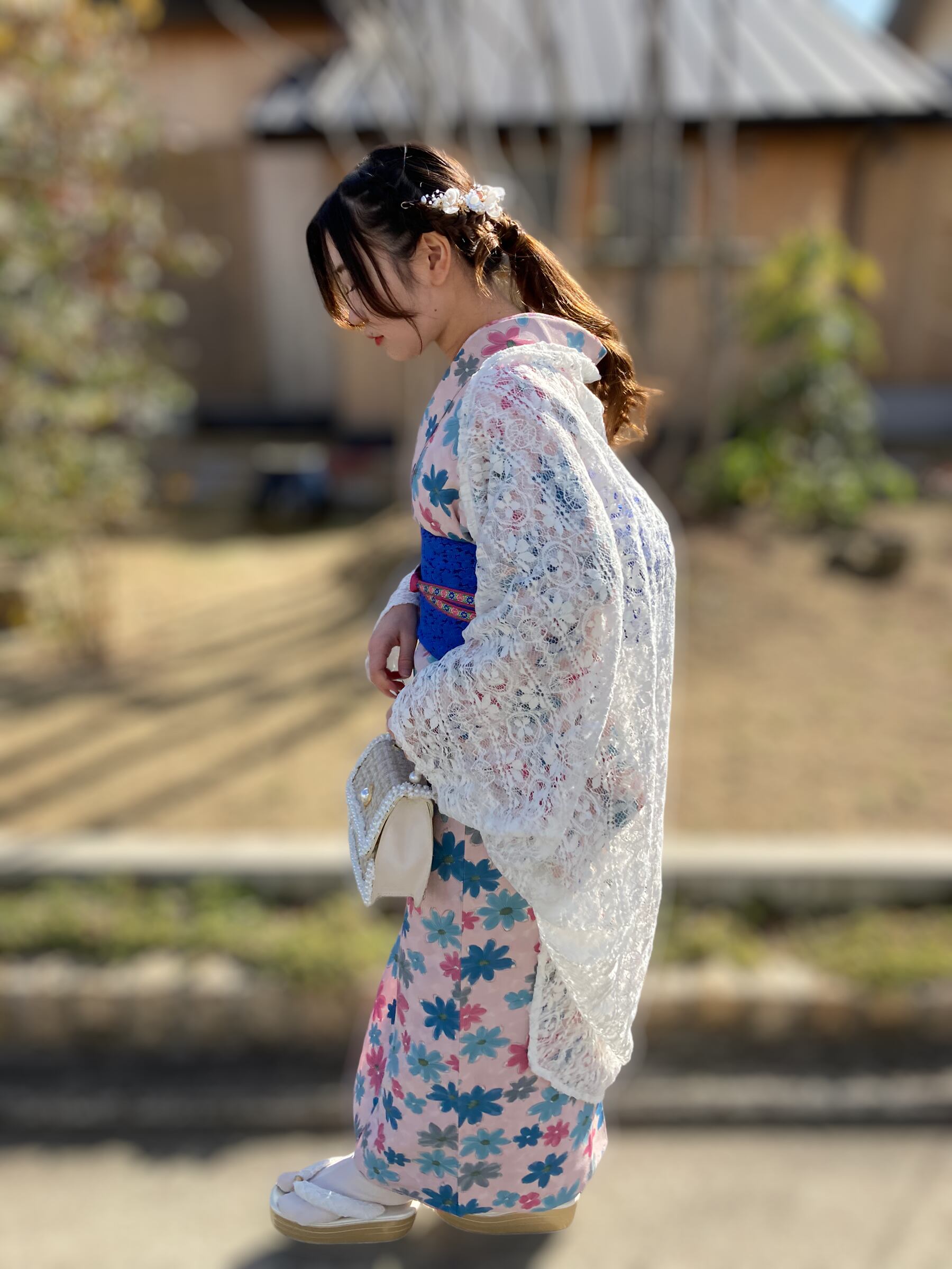 着物羽織 モモンガ マーガレット 着物羽織 モモンガ マーガレット