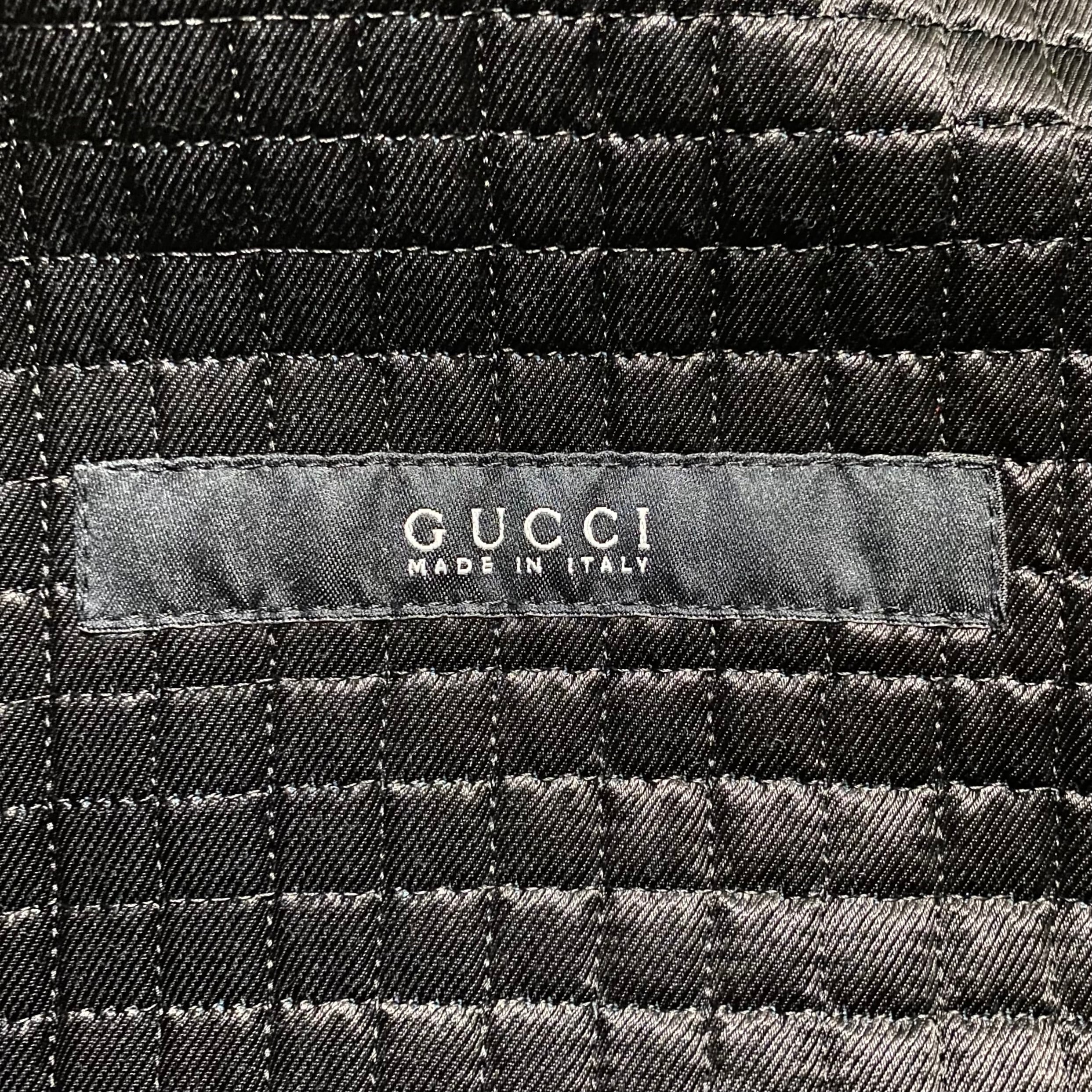 GUCCI by Tom Ford stand collar wool jacket | NOIR ONLINE