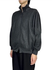 【blurhms】Pe/silk Fleece Track Jacket