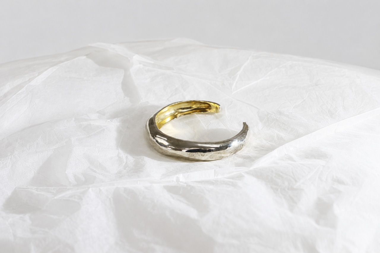 【Äperdiem】Flow Bangle / Silver(81302022)