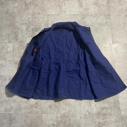 50-60s Le Pigeon Voyageur 刺繍タグ コットンツイル フレンチワークジャケット 詳細写真3