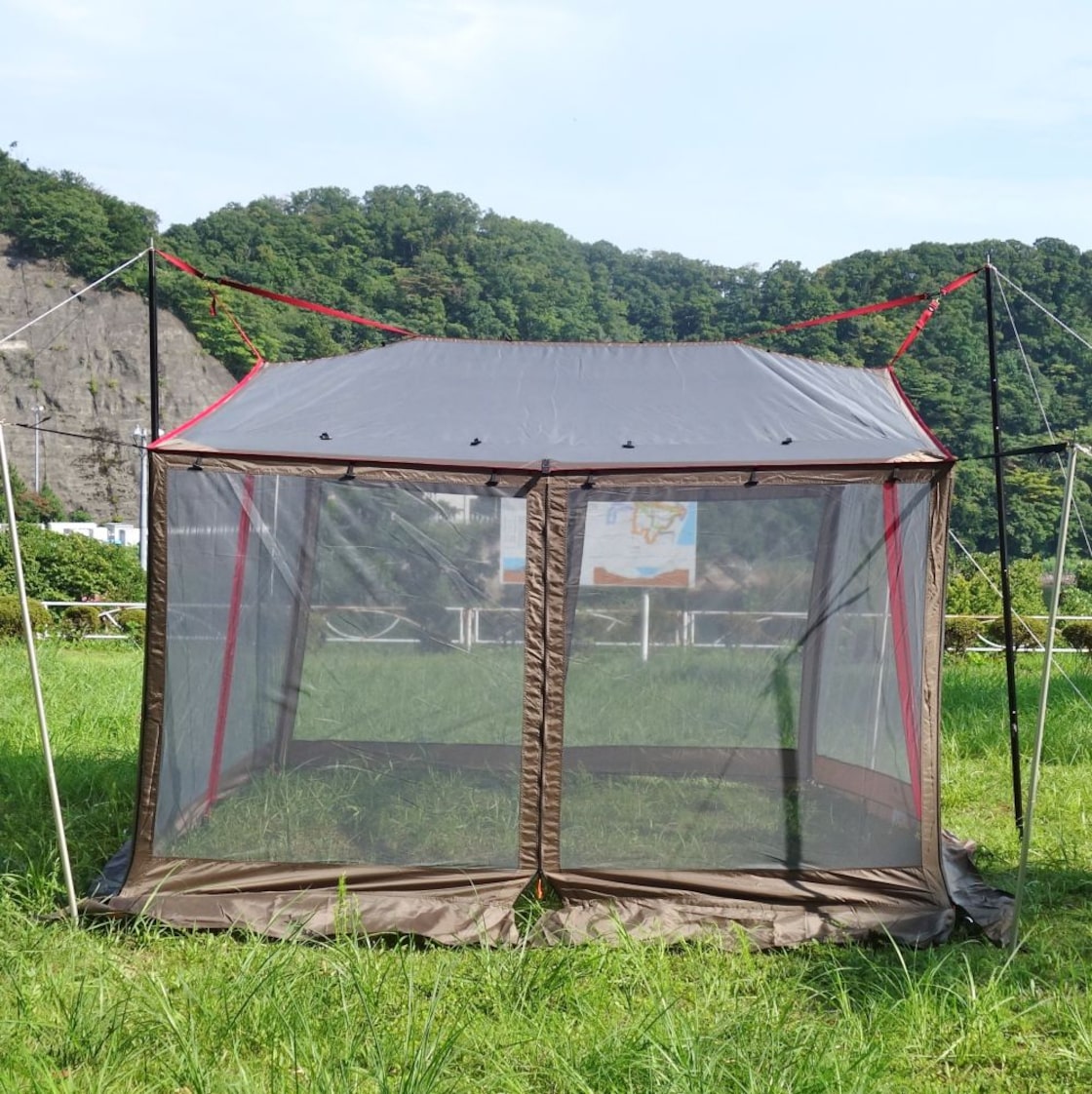 極美品 スノーピーク snowpeak タープスクリーンレクタM TP-402  