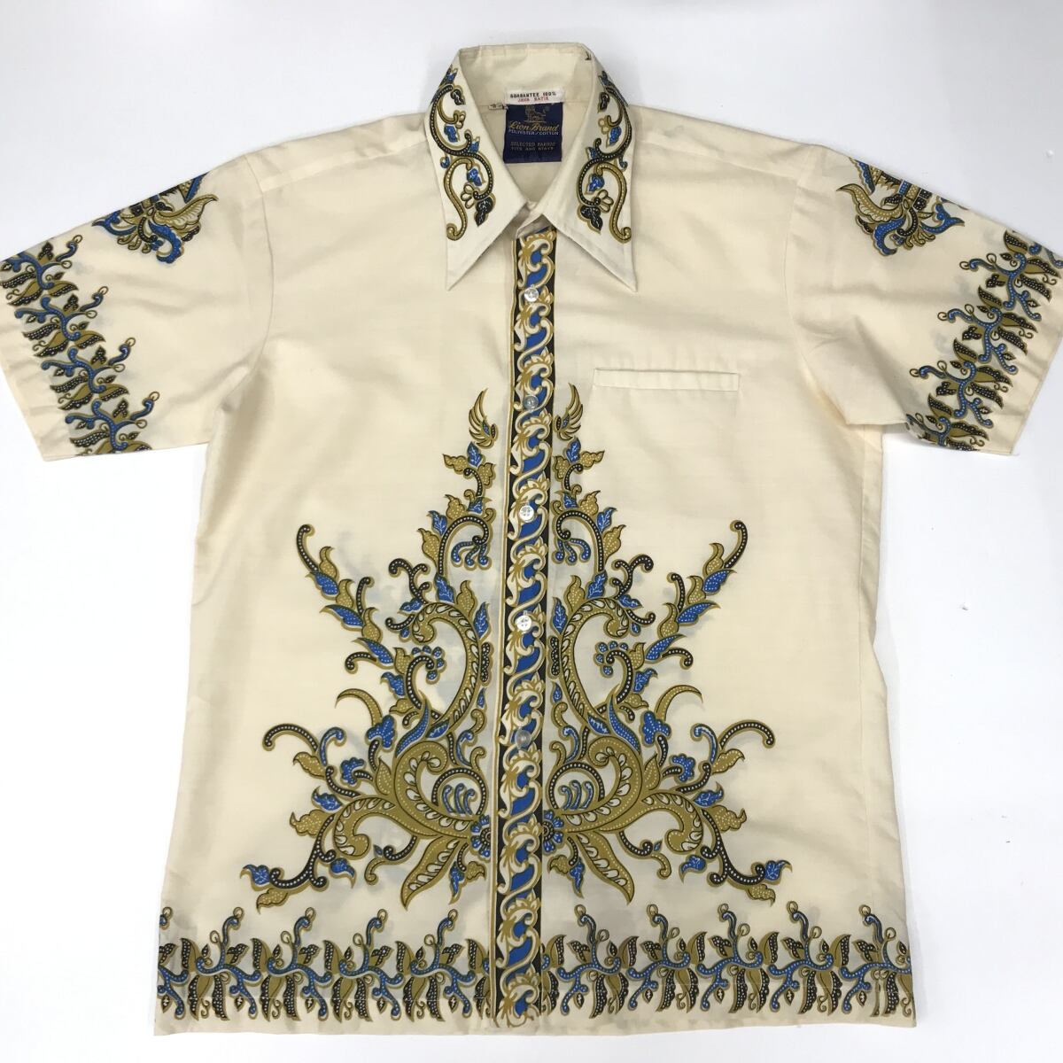 ライオン ブランド 70年代 JAVA BATIK ジャワバティック バティック柄