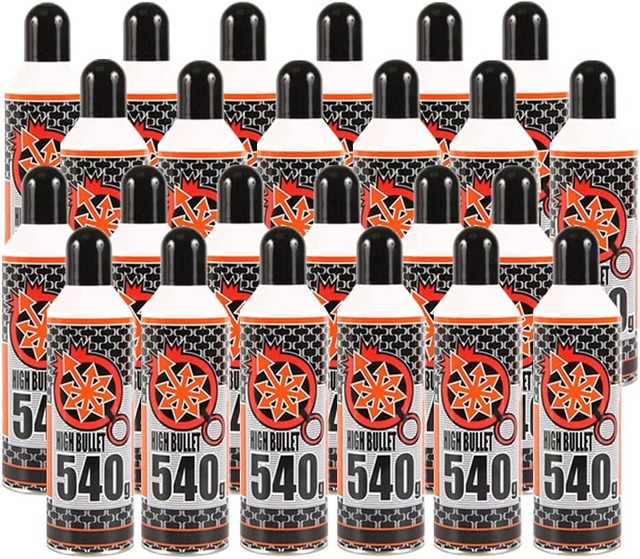 satellite(サテライト) ハイバレットガス ガスボンベ HFC-134a 24本セット[HIGH BULLET GAS]