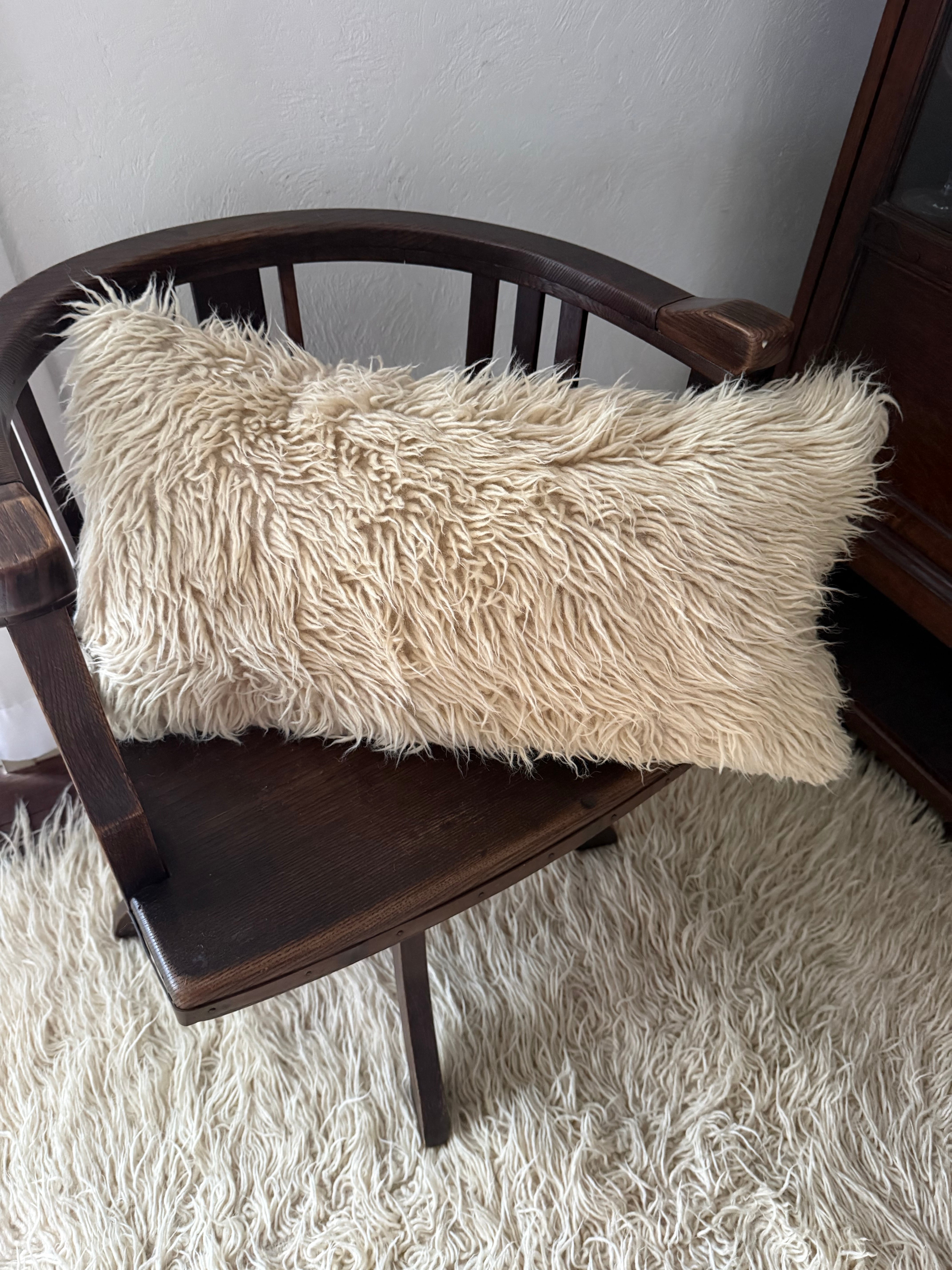 Vintage Tulu Sheep Cushion Cover ヴィンテージ トゥル シープ