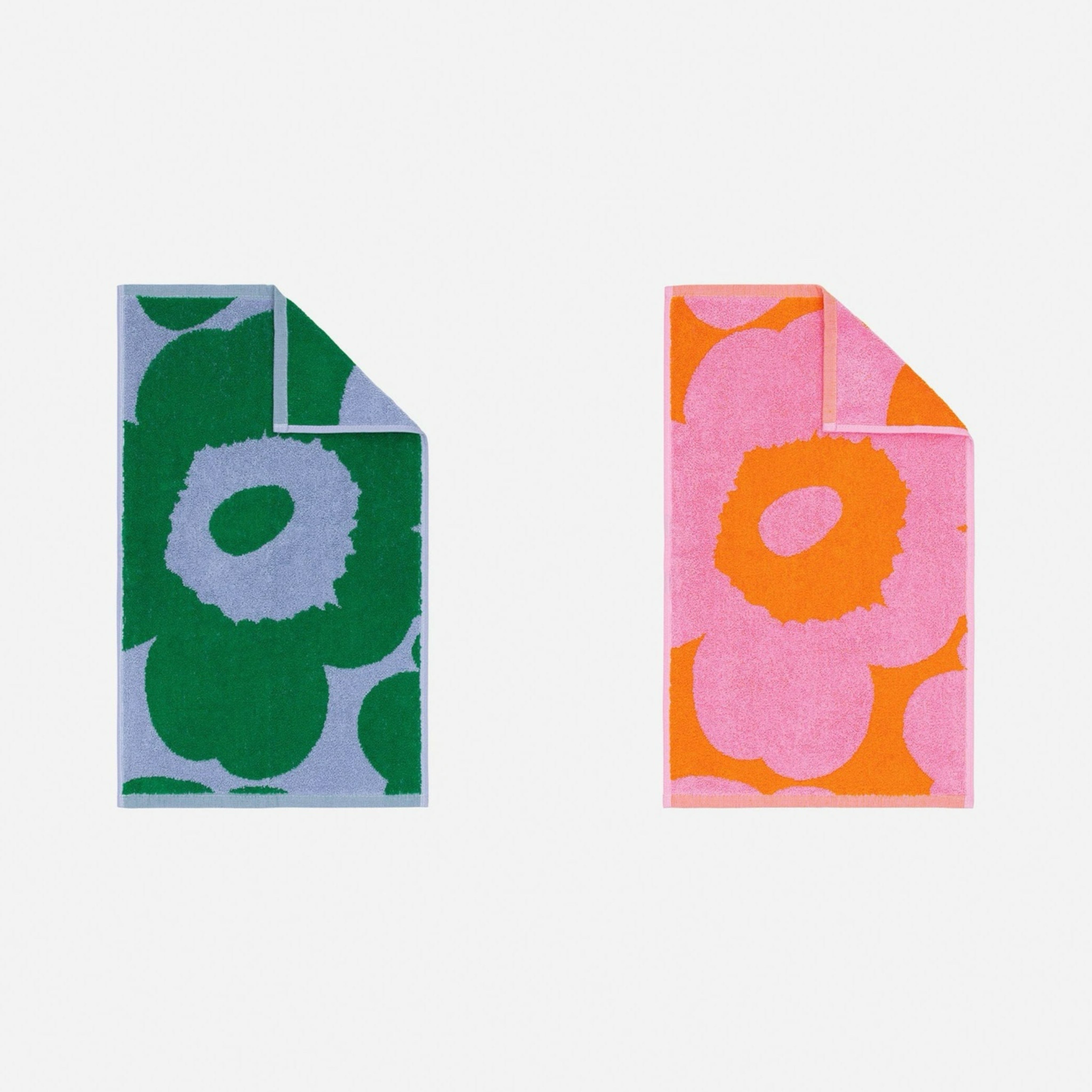 マリメッコ　Marimekko　ゲストタオル　4枚セット marimekko／Unikko ゲストタオル 52259-4-74657 | BENE COLLECTION