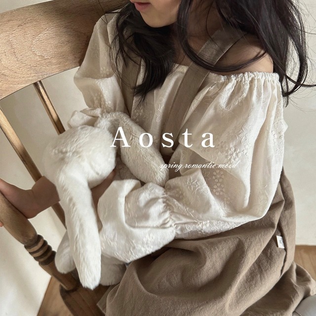 《ラスト1》《即納》《Aosta》Baguette suspender onepiece