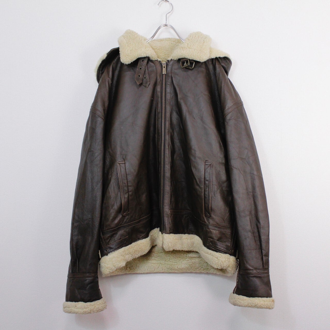 下北沢caka購入 レザーフライトジャケット Caka act2】Special Vintage B-3 Leather Flight Jacket | Caka