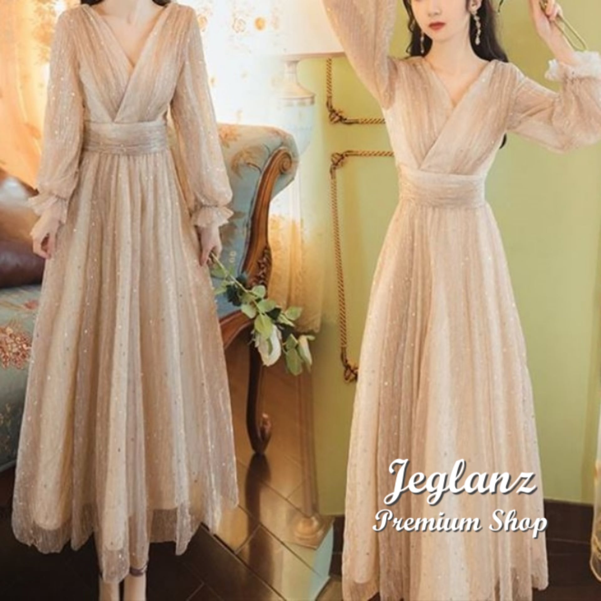 パーティ ドレス ワンピース カシュクール キラキラ 光沢感 ♪ (O1546)ζ