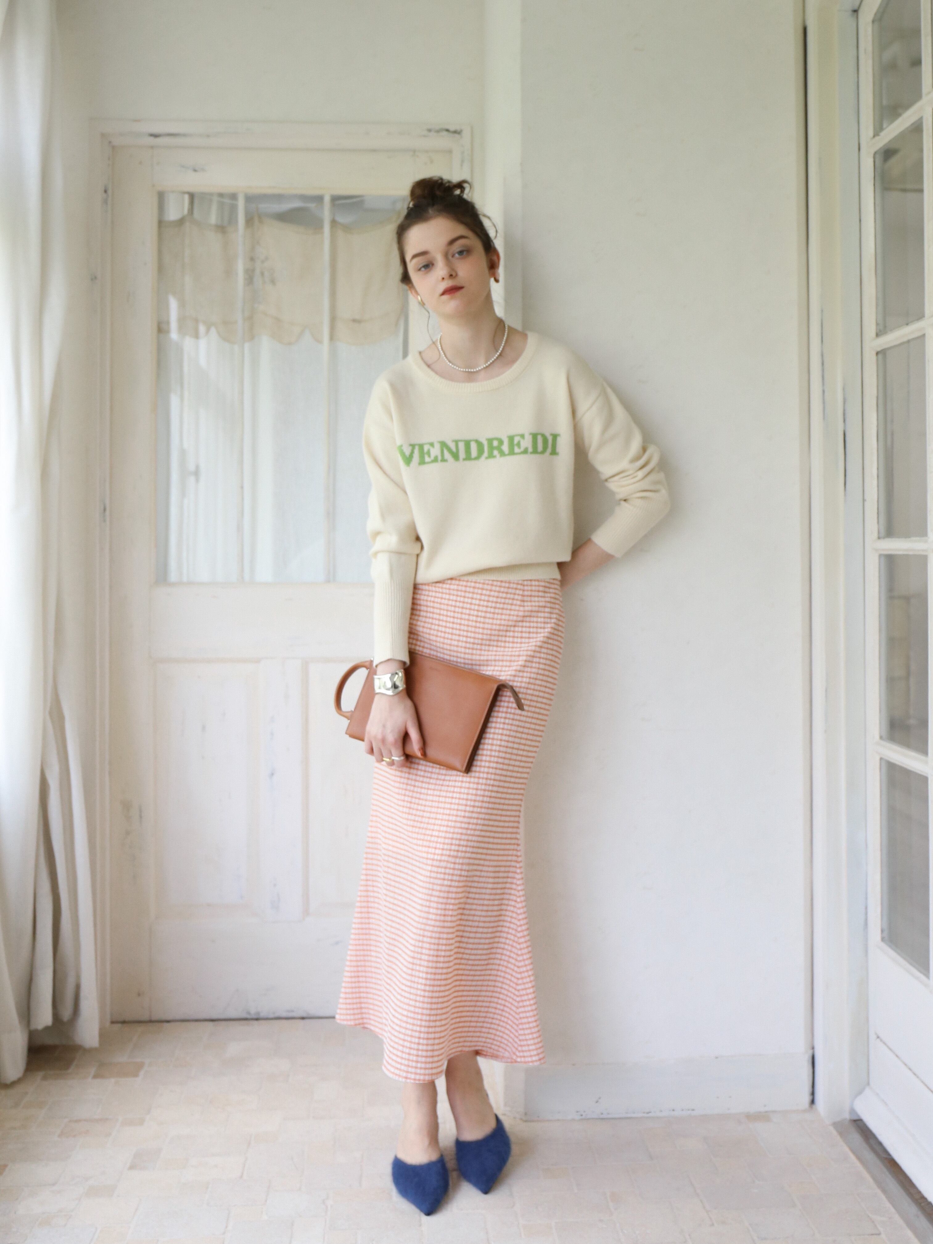 値引 KATRIN TOKYO ❤︎ handmade knit vest ivory tdh-latinoamerica.de