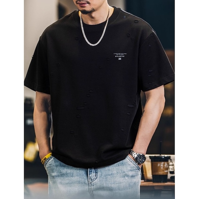 ヴィンテージライク ドロップショルダーTee 10150