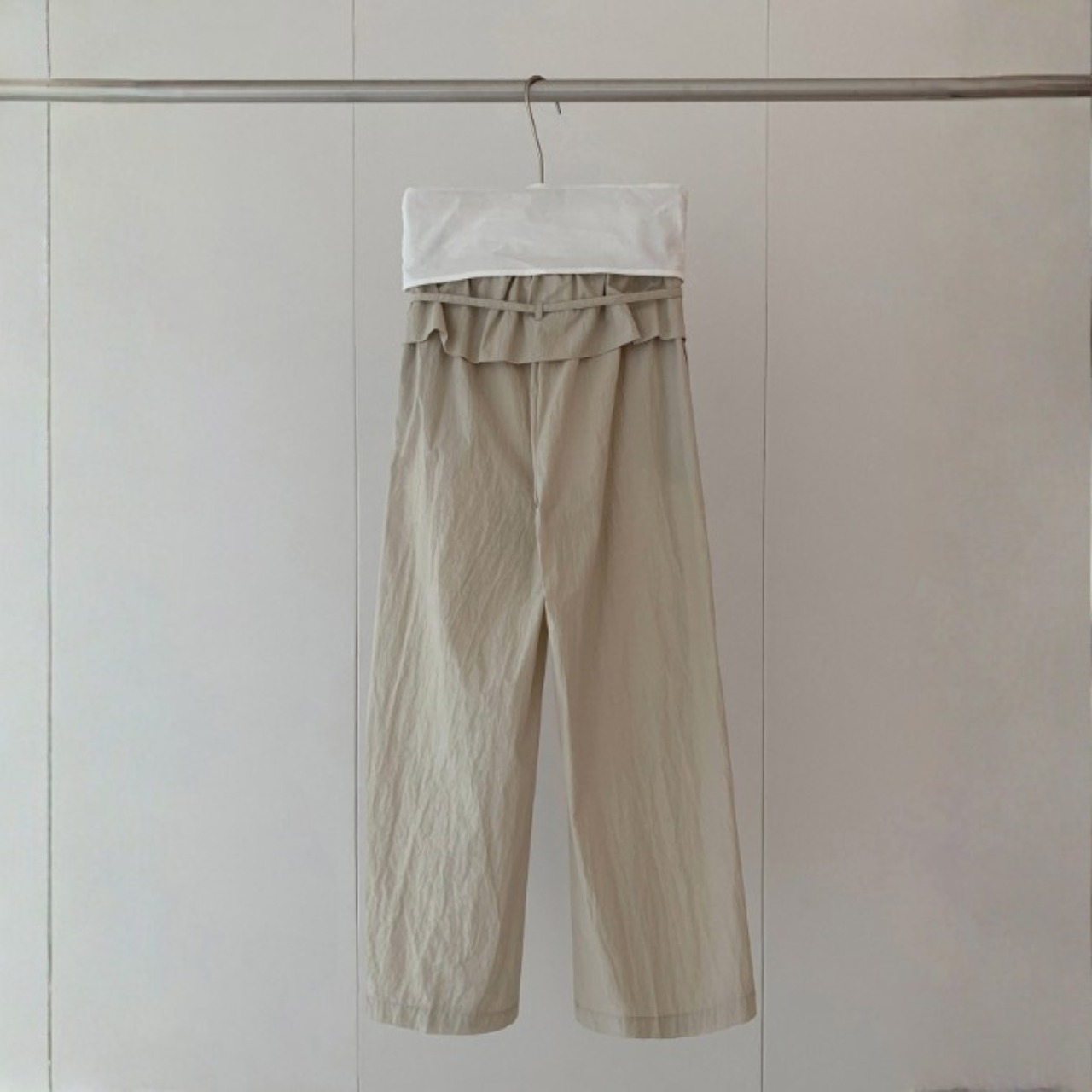 Élan Drawstring Gather Pants F0606