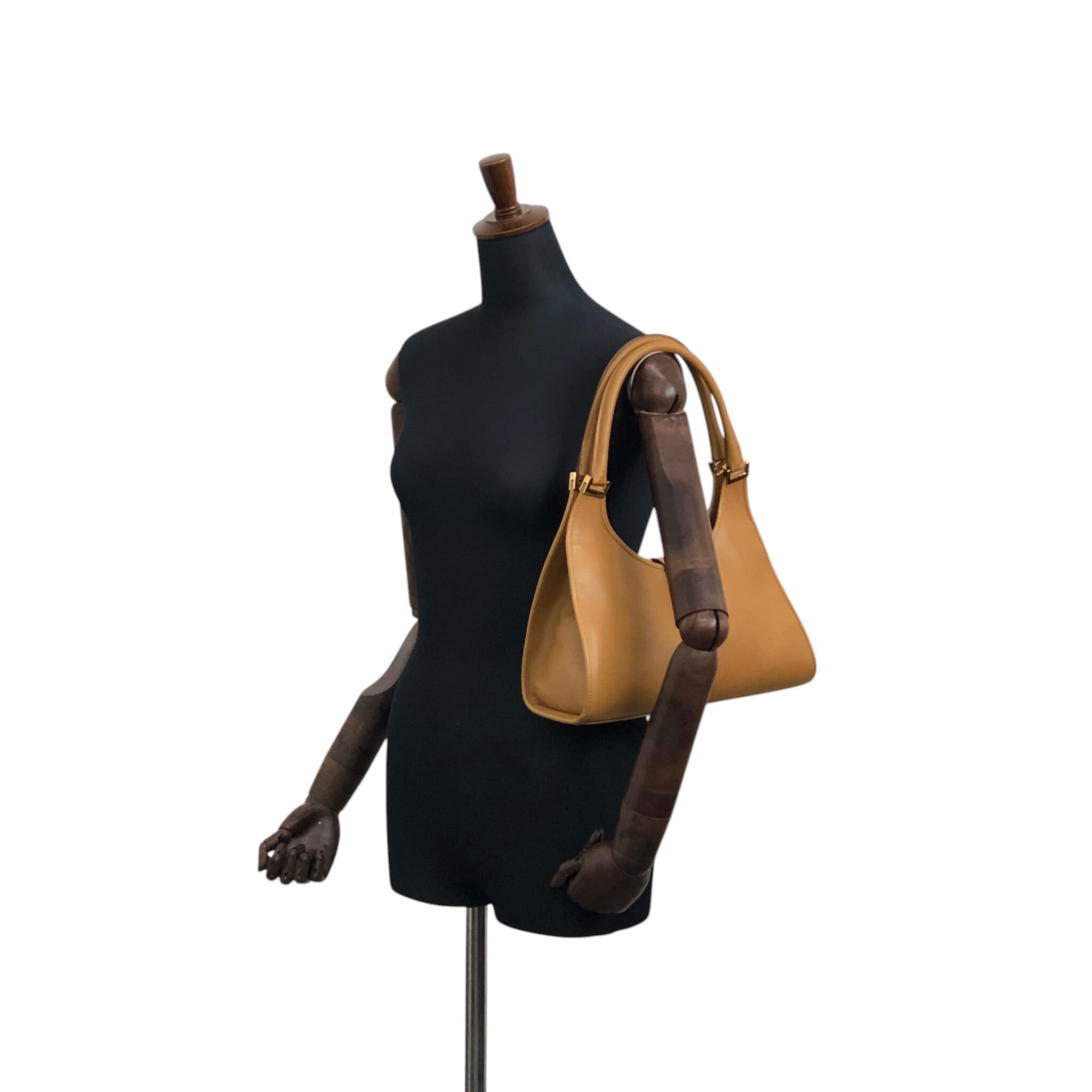 GUCCI グッチ ショルダーバッグ ブラウン ジャッキー レザー ワン