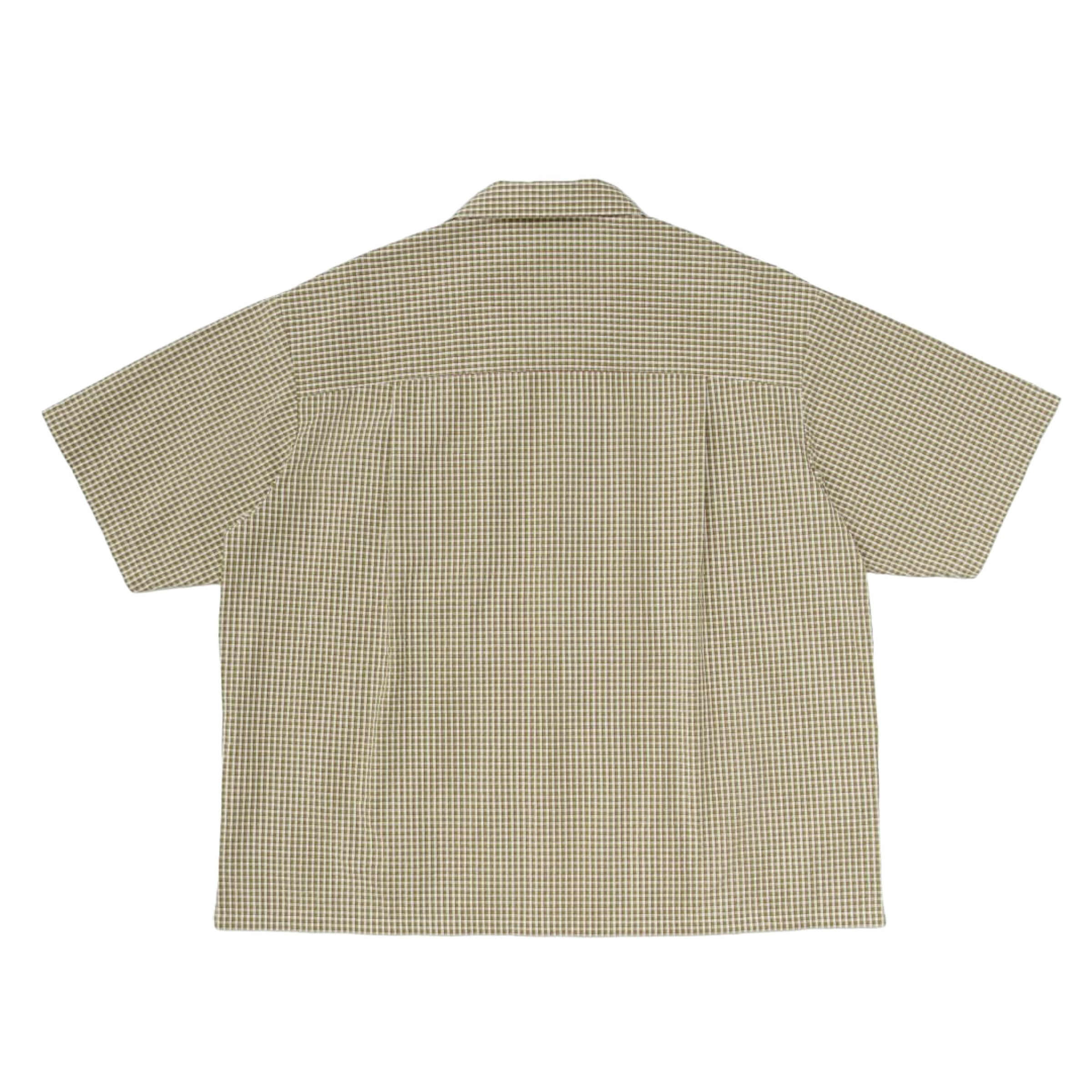 PWA MINI SUCKER S/S SHIRT シアサッカーシャツ　Sサイズ PWA / MINI SUCKER SS SHIRT GREEN | THE NEWAGE CLUB