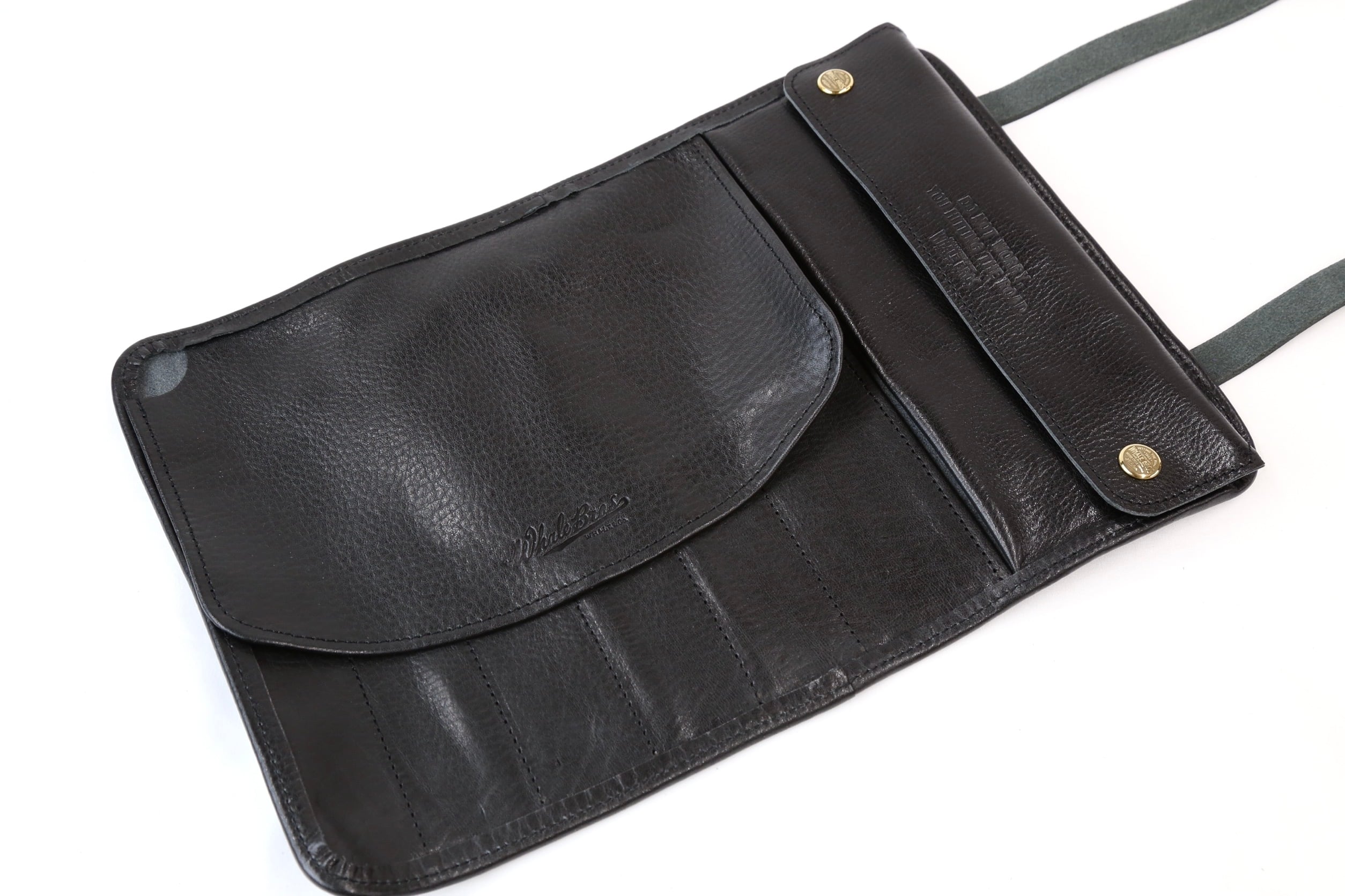 New Tool Roll［Black / White］Leahter/本革(LTR01)【即納】 | Whale