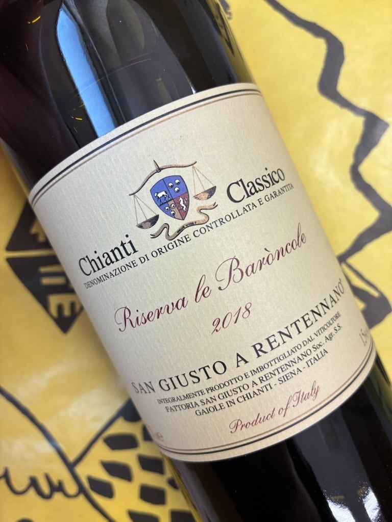 キアンティ・クラシコ リゼルヴァ バロンコーレ　2018　サン・ジュスト・ア・レンテンナーノ　赤ワイン
