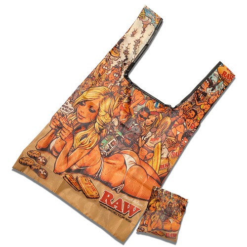 【EROSTIKA】エロスティカ “RAW GIRL SUMMER” FOLDABLE ECO BAG　エコバッグ