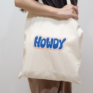 HOWDY Flat TOTE [ナチュラル]