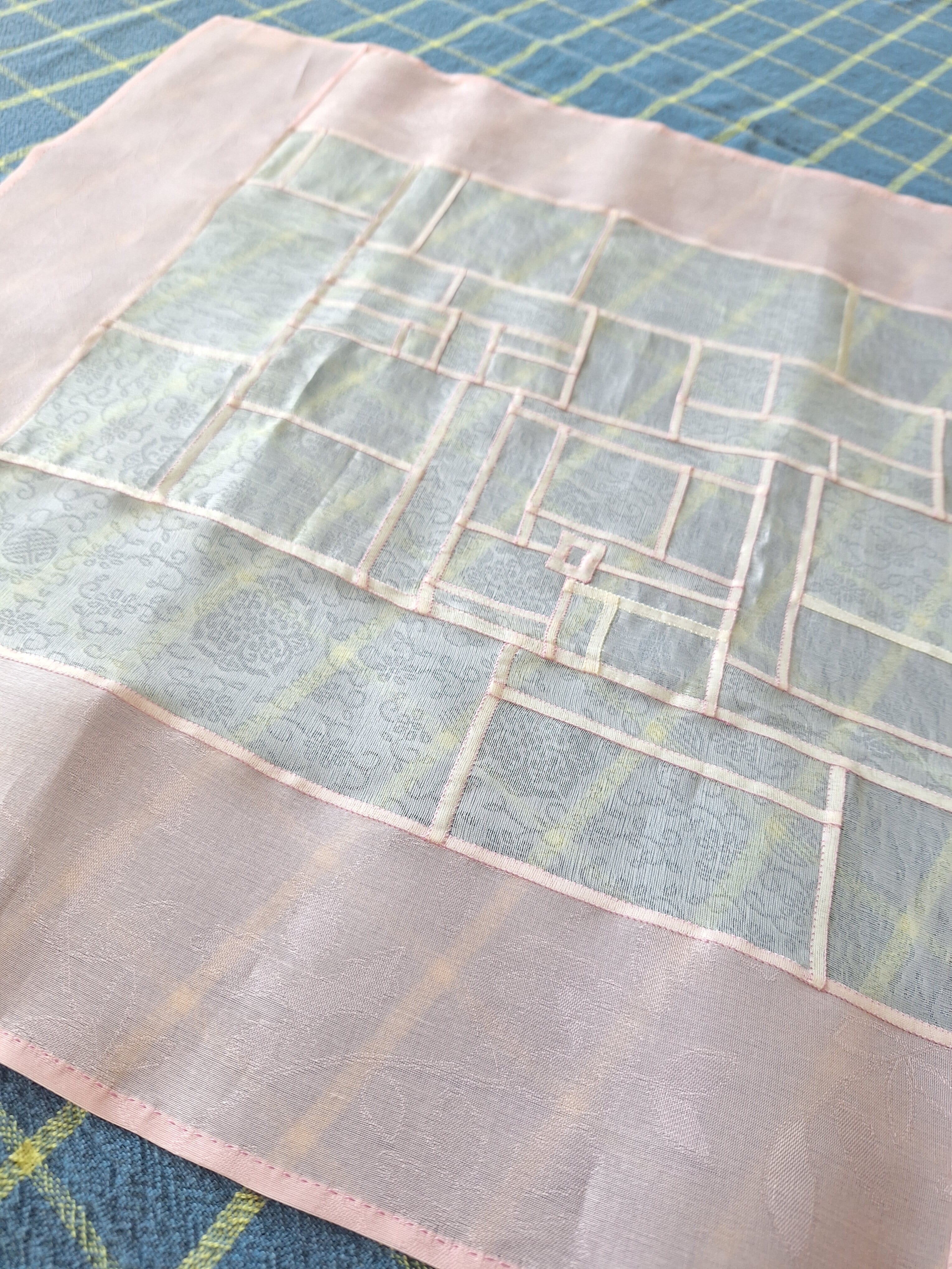 ポジャギ Pink＆White （1点のみ） | ハンドクラフトshop＊オンジェナ＊