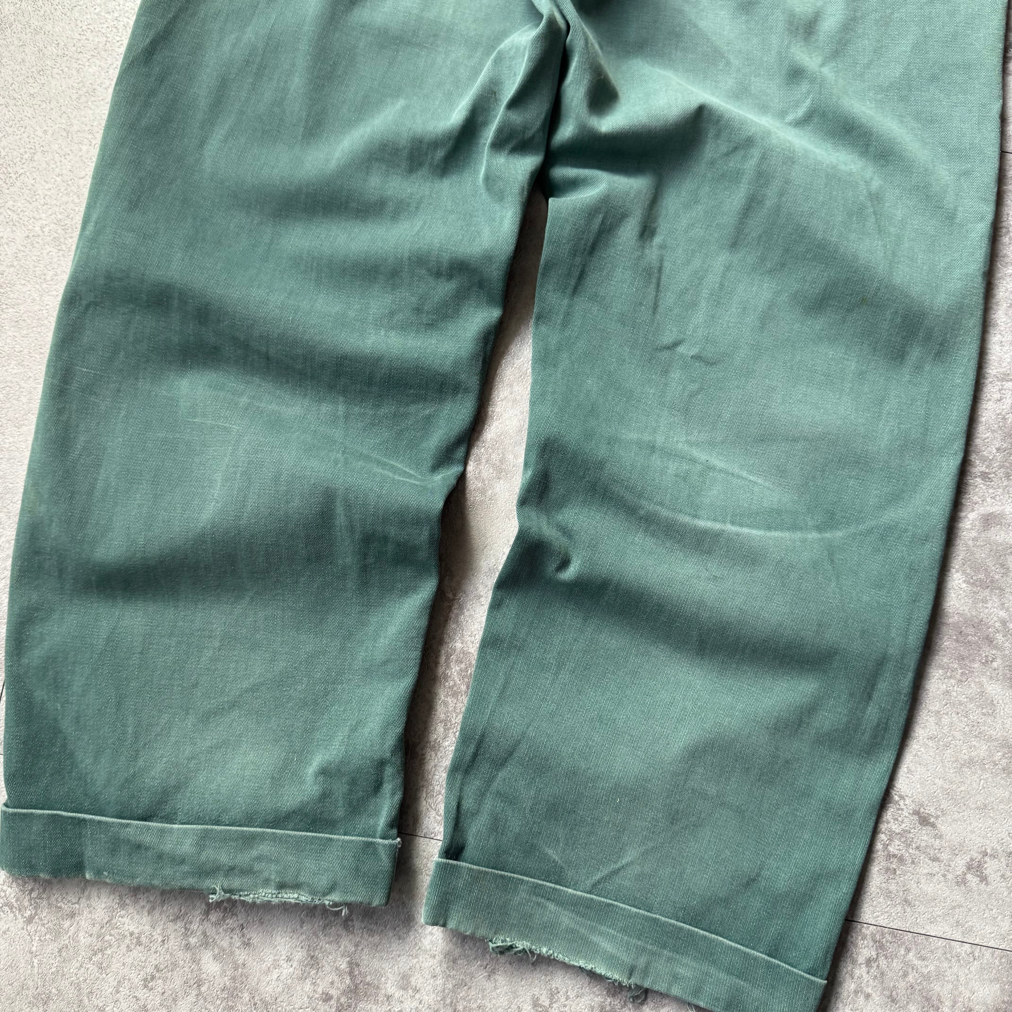 1950's〜 US Vintage All Cotton Work Pants / 50年代〜 オール