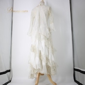 社交ダンス 衣装 スタンダード ドレス ワンピース パーティ衣装 白 prima boutique プリマブティック ホワイト系 レース チョーカー ドレス 衣装 ファスナー付き 伸縮性 ポリエステル パーティー服 フェミニン おしゃれ おすすめ 結婚式 二次会 エレガント 着心地抜群 華やか 高級感 清楚感 ステージ衣装 体型カバー アウトドアイベント 踊りやすい さわやか 軽量 上品 スリーブ付き