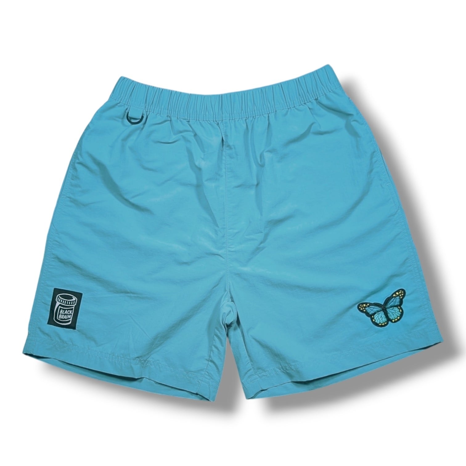 Brains Nylon Outdoor Shorts | BLACK BRAIN