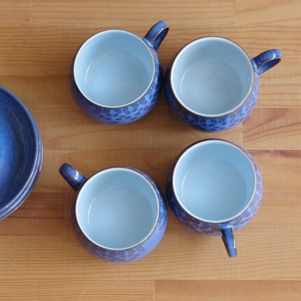 ヴィンテージ食器 DENBY デンビー ミッドナイト コバルトブルー ヴィンテージ食器 DENBY デンビー ミッドナイト コバルトブルー