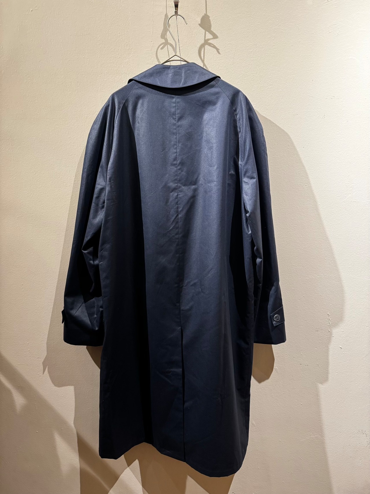 1970's-80's Vintage "ORATOP" Made in Finland Dark Navy Coat / フィンランド製ステンカラーコート