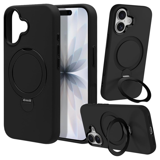 ラスタバナナ ケース カバー iPhone17 専用 ハイブリッド 耐衝撃吸収 ZEROSAFE Mellow 磁力充電 ブラック 9410IP5AZSMBK