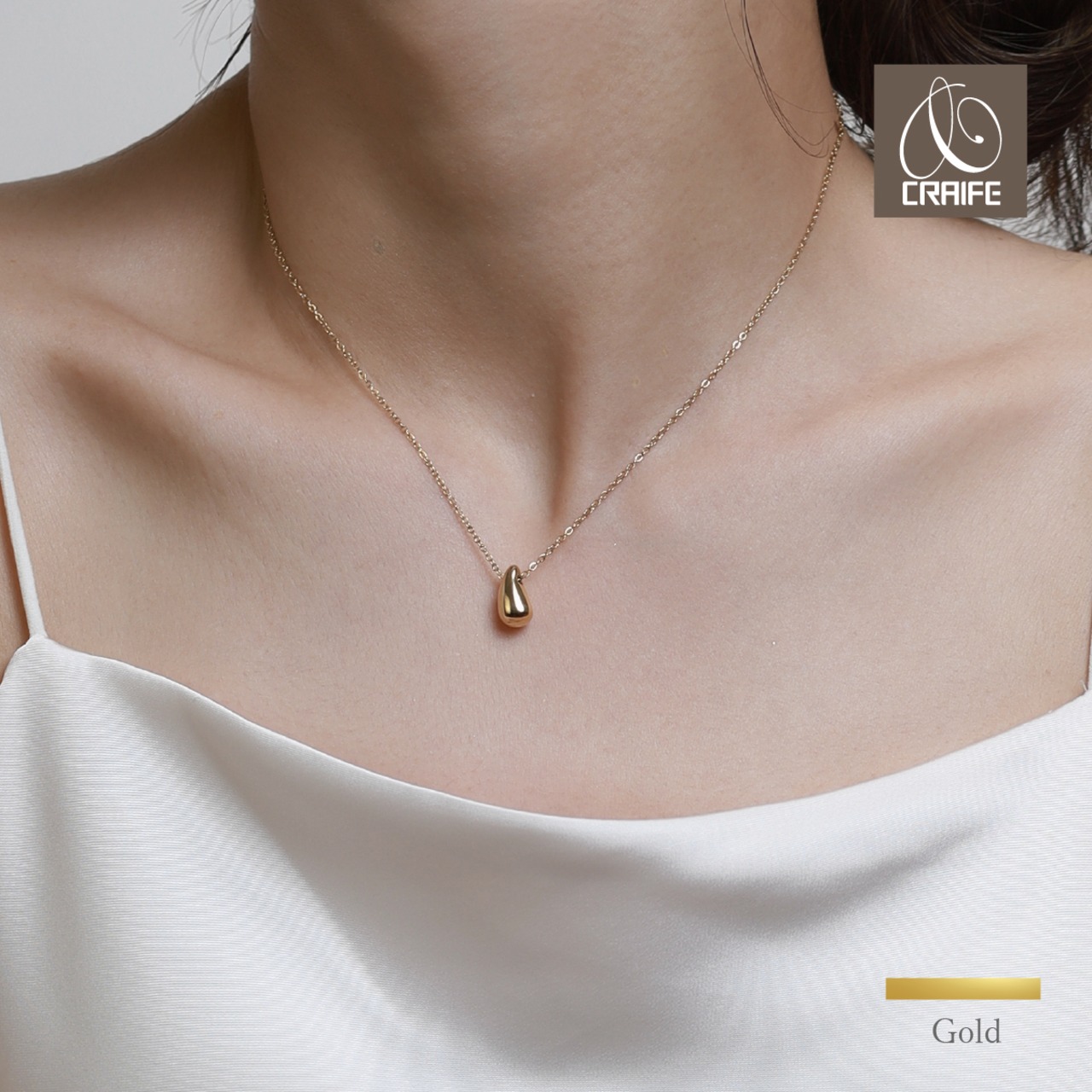 Necklace -Gold-