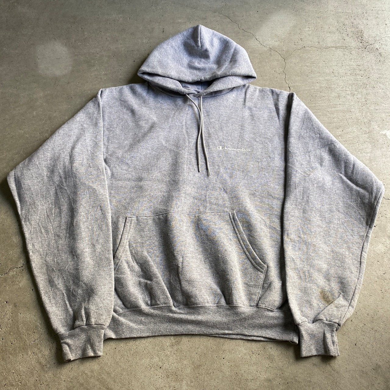00年代 3色タグ Champion チャンピオン ワンポイントロゴ スウェット 