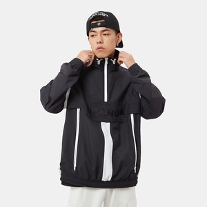 SALE 送料無料【HIPANDA ハイパンダ】メンズ アノラック ジャケット MEN'S ANORAK JACKET / WHITE・BLACK